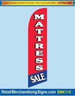 Swooper Banner Flag Kit 11.5' Mattress Sale Windless