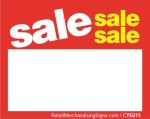 CYB215 Sale Sign Price Card Tag 5 1/2" x 7" (100 per pack)