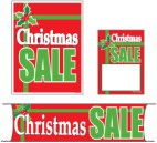 Black Friday Sale Retail Promotional Holiday/Christmas Mini Sign Kits patriotic 