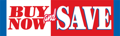 Retail Sale Banners Buy Now and Save