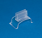 CRC200 Plastic Clip for Shelf, Grip Clip for Channel Rail Gondola 1.5 inch, pack of 50 pieces