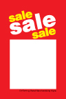 Unstrung Sale Tags 1 3/4in x 2 3/4in Sale Sale Sale