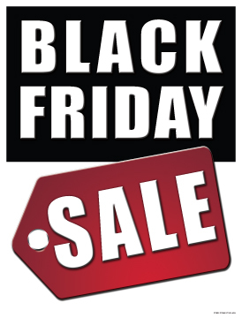 Sale Signs Posters Black Friday Sale