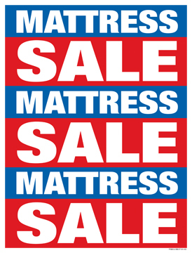 Furniture Sale Signs Posters Mattress Sale