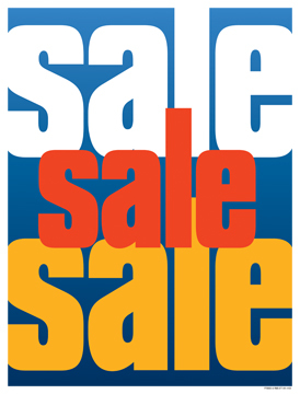 Retail Sale Signs Posters Sale Sale Sale