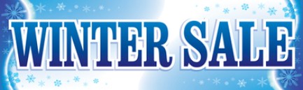 Winter Sale Signs Banners, Posters, Kits and Sale Tags