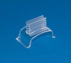 CRC200 Plastic Clip for Shelf, Grip Clip for Channel Rail Gondola 1.5 inch, pack of 50 pieces