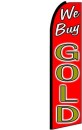 Feather Banner Flag 16' Kit We Buy Gold