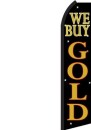 Feather Banner Flag 16' Kit We Buy Gold