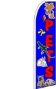 Feather Banner Flag 16' Kit Pets