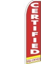 Feather Banner Flag Only 11.5' Certified Pre Owned red