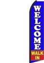 Feather Banner Flags 16' Kit Welcome Walk In
