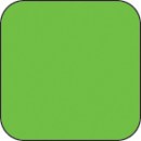 Fluorescent Label Blank Rectangle Green