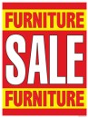 Sale Signs Posters Furniture Sale red yellow