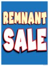 Carpet and Flooring Sale Signs Posters Remnant Sale
