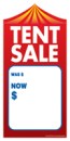 Elastic String Tag Tent Sale...