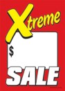 Slotted Sale Tags 5in x 7in Xtreme Sale