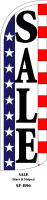 Swooper Banner Flag 16' Kit Sale star stripes patriotic Windless
