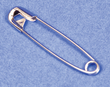Safety Pins 2in Standard Silver 144pk