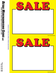 Retail PC Printable Laser Price Tags  5 1/2in x 7in Sale