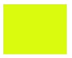 Blank Cards Signs Bright Yellow Fluorescent 5 1/2: x 7" Chartreuse