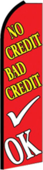 Feather Flag Banner 11.5' No Credit Bad Credit