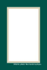 Unstrung Sale Tags 1 3/4in x 2 3/4in Border (green/gold)