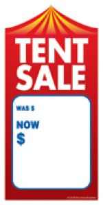 Elastic String Tag Tent Sale...