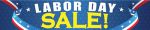 Holiday Store Banner 4' x 20' Labor Day Sale Business Store Signs