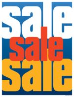 Retail Sale Signs Posters Sale Sale Sale