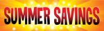 Retail Sale Banners Summer Savings