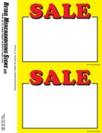 Retail PC Printable Laser Price Tags  5 1/2in x 7in Sale