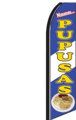 Feather Banner Flag 11.5' Pupusas