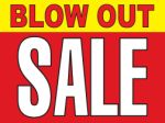 18" x 24" Lawn Sign  Blow Out Sale