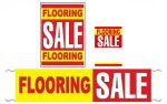 FLOORING SALE SIGN POSTERS BANNER CARDS TAGS KIT SET