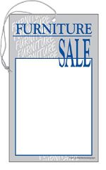 TYC831 | Furniture Tags | 3 ½” x 5 ½” | String Tag