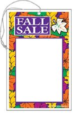 Seasonal Elastic String Tag Fall Sale