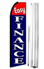 FFK982 FEATHER BANNER FLAG KIT EASY FINANCE