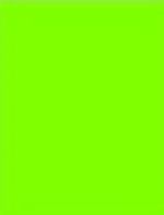 CFBGGR | Blank Card Signs Tags | Fluorescent Green | 5 ½ x 7” | 100 per pack