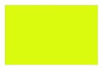 Blank Cards Signs Yellow Chartreuse Fluorescent