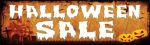 Retail Sale Banners 3' x 8' Halloween Sale