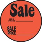 Fluorescent Labels Sale Regular Sale Price 3in 210 per roll